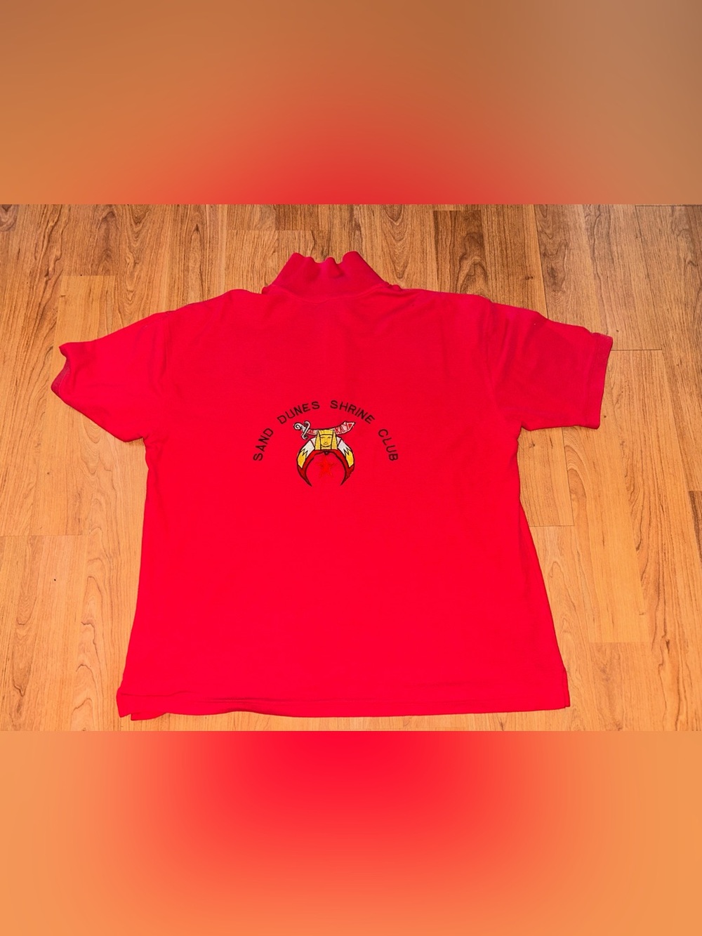 Outer Banks custom Sand dunes shrine club polo shirt XL